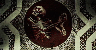 scene from Hannibal, memento mori art